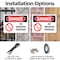 Signmission No Smoking Propane Danger Sign, Plastic, 10in W x 7in L, 2PK OS-2PACK-DS-P-710-L-1489 - alternate 6